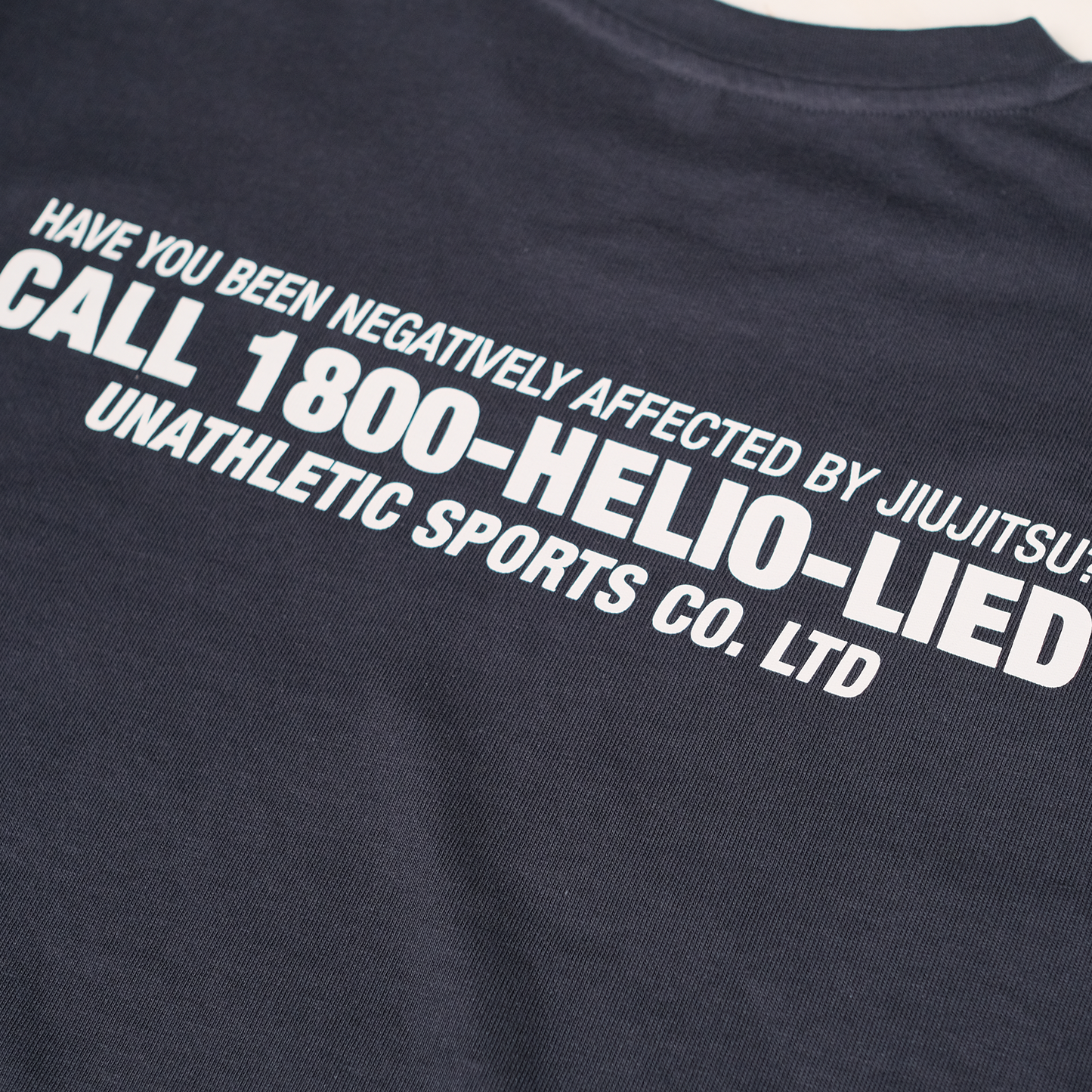 "Jiujitsu Ruined My Life" Tee - Navy