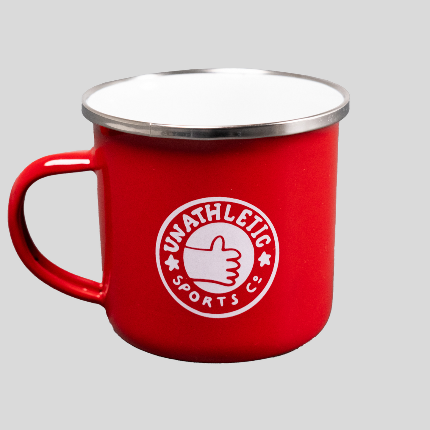 Caffeine and 'Roids - Enamel Mug