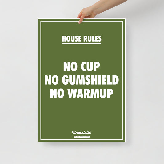 'Rules' Poster